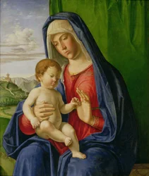 Madone et enfant, années 1490